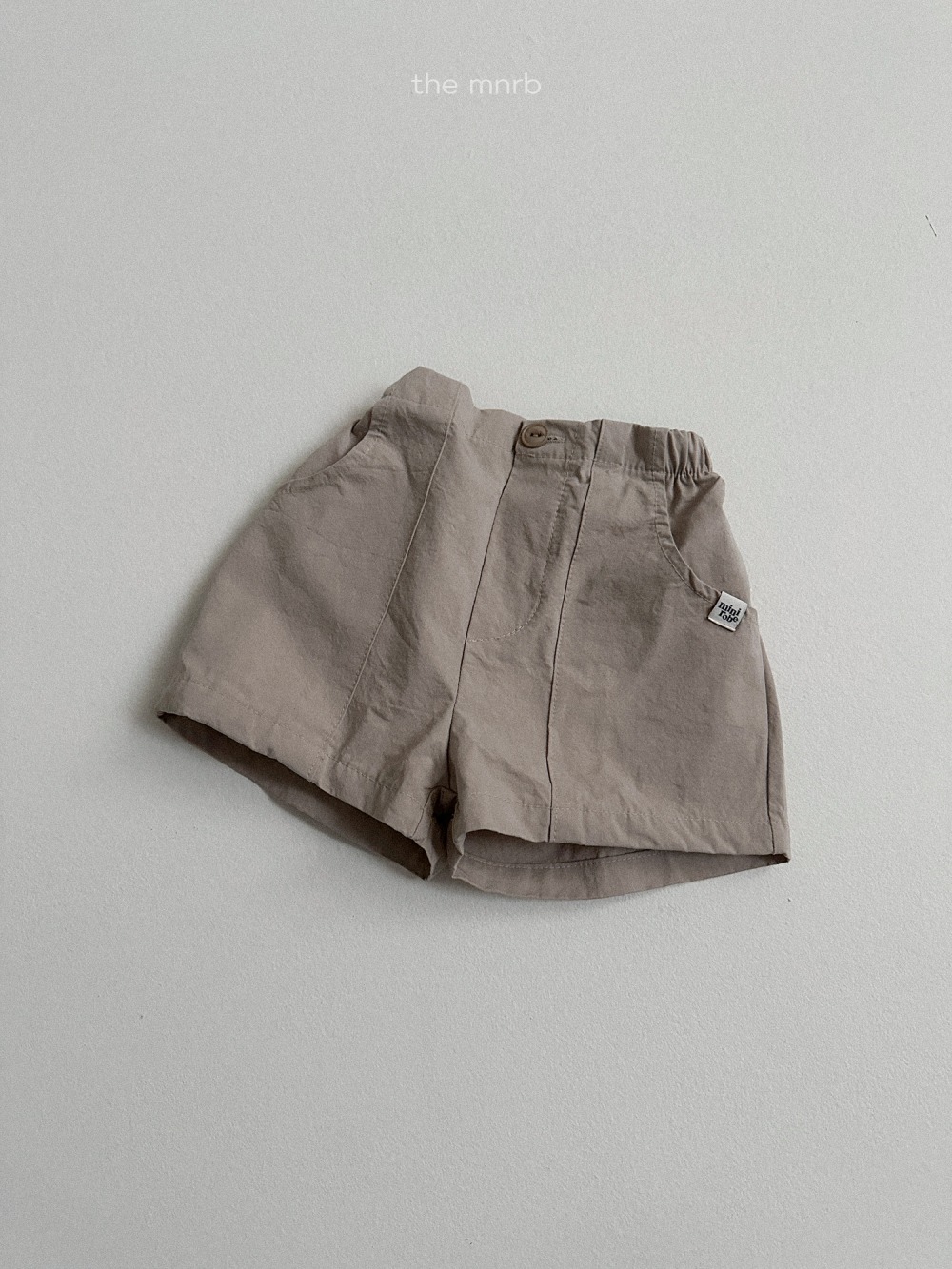 MiniRobe44｜(70-110) 斜紋輕便短褲