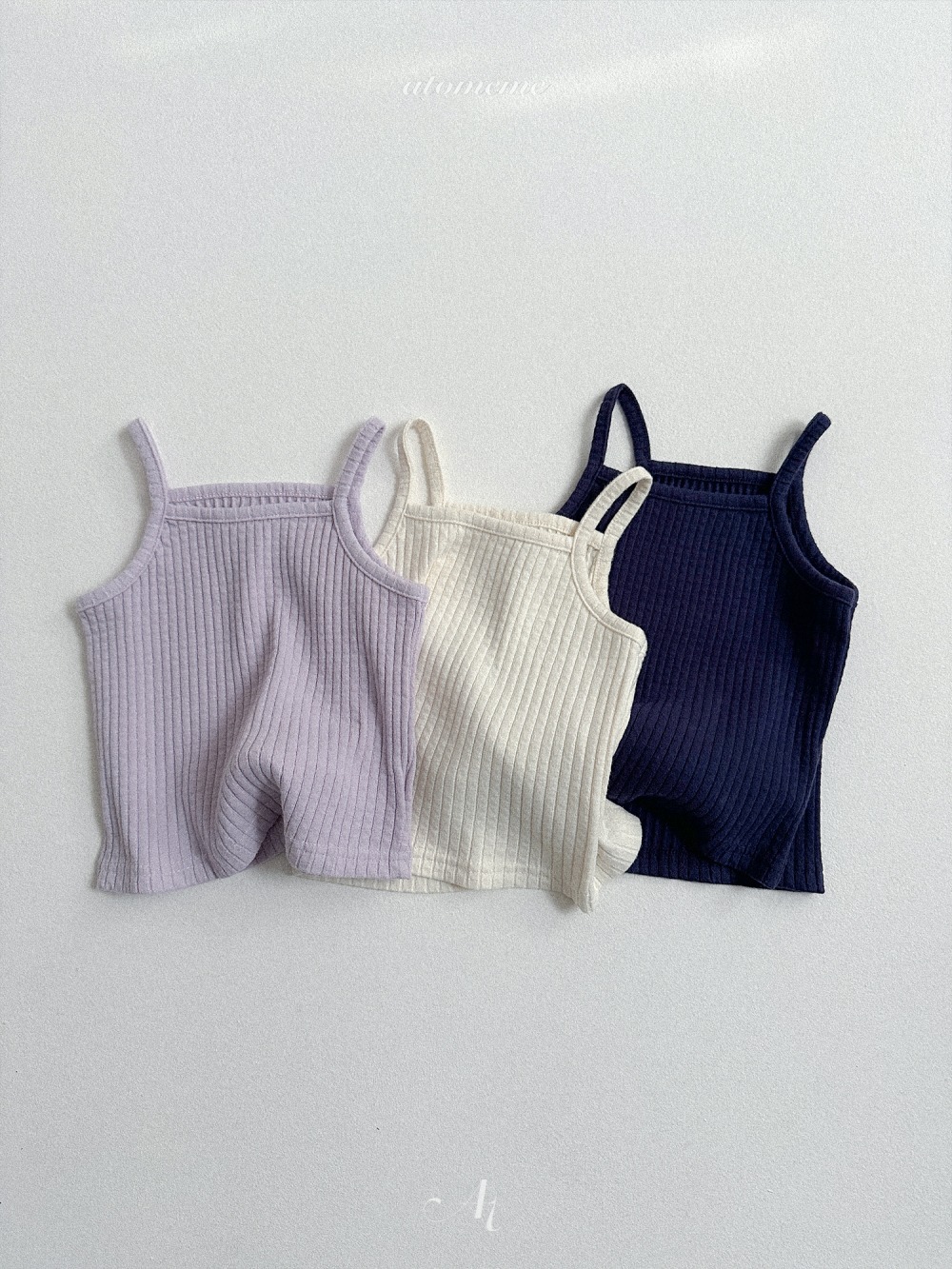 Atomeme12｜(70-110) 羅紋細肩帶背心