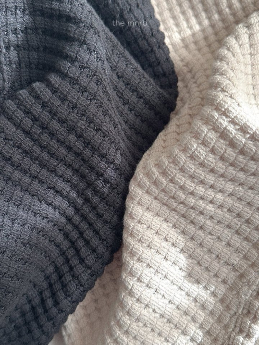 MiniRobe18｜(70-110) 華夫格縮口褲