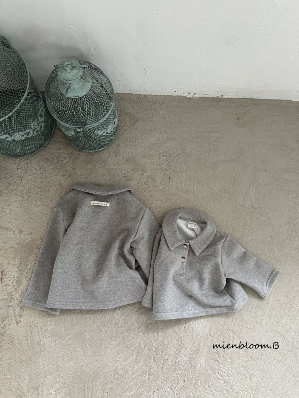 Bloom.b23｜(0m-24m/85cm-125cm) 簡約有領上衣