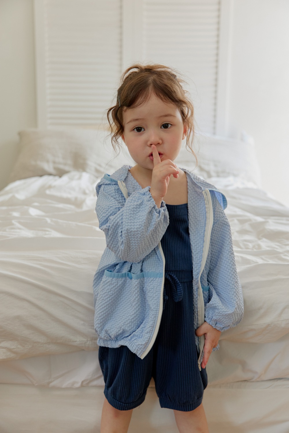 onu36｜(70cm-115cm) 七分吊帶連身褲