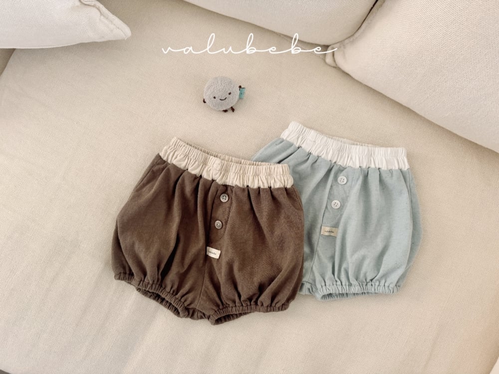 Valubebe 41｜(65-80cm) 撞色紐帶南瓜褲