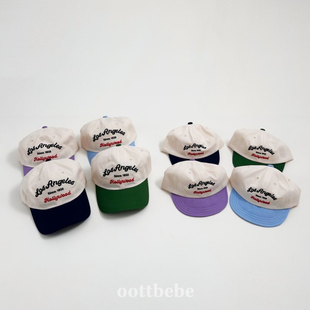 Oottbebe20｜(1y-7y )  字母拼色棒球帽