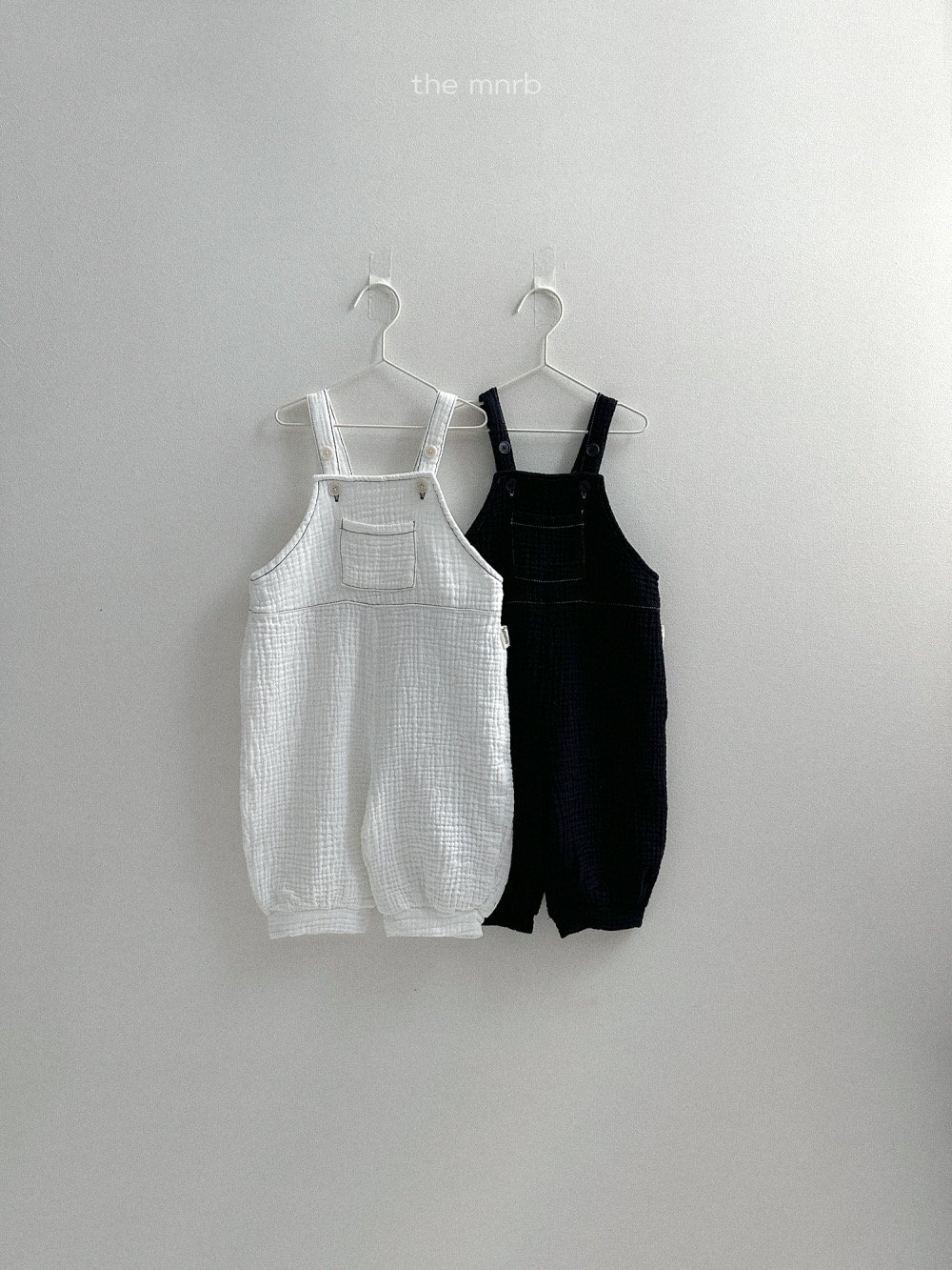 MiniRobe30｜(70-110) 棉麻吊帶束口褲