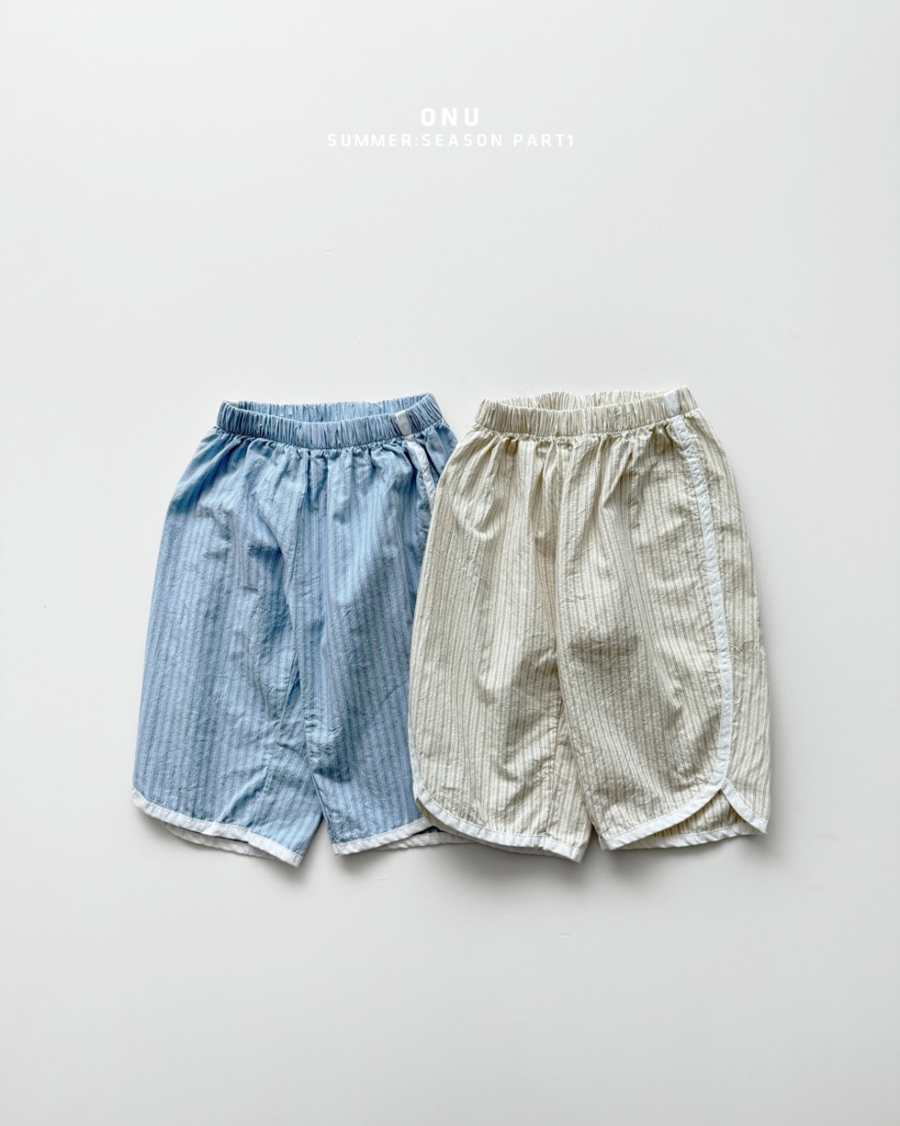 onu11｜(70cm-115cm) 細條紋長褲