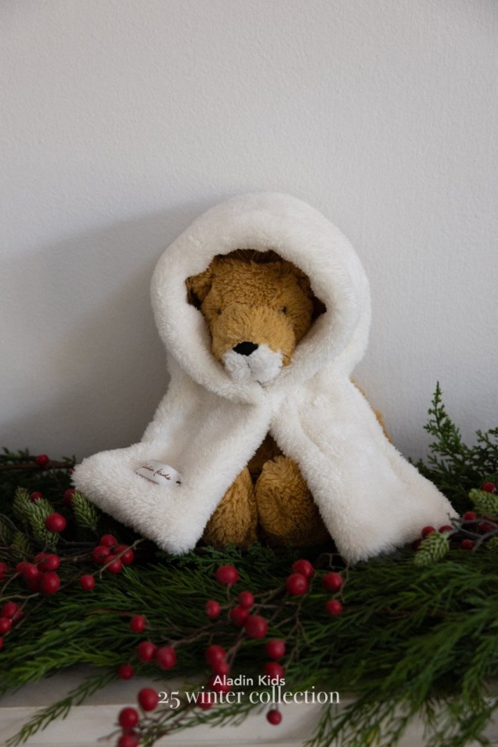 ALADIN01｜(free) 柔軟刷毛圍巾