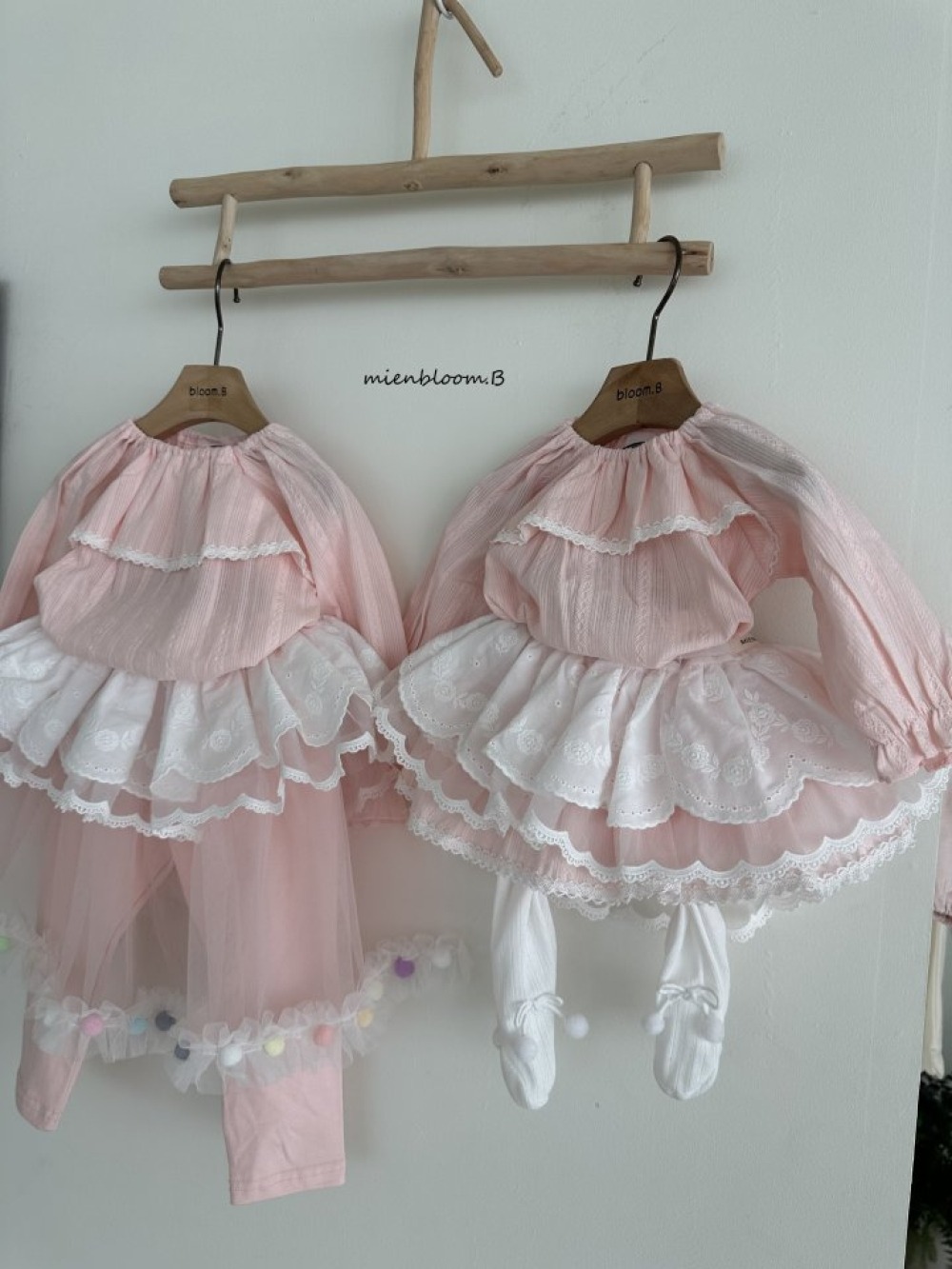 Bloom.b18｜(0m-7y) 春日薄紗棉裙