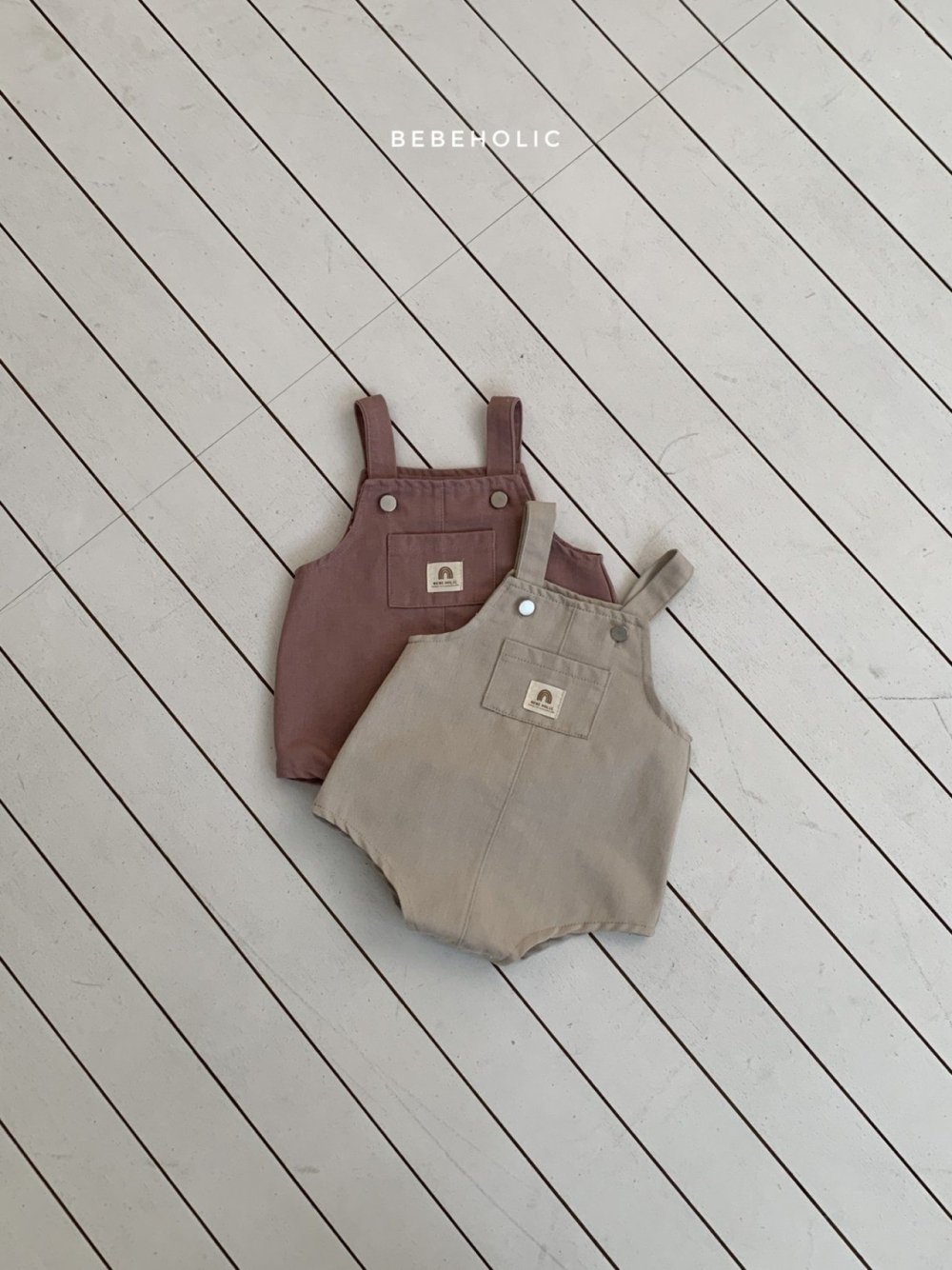 Bebe holic57｜(3m-18m) 口袋吊帶包屁褲