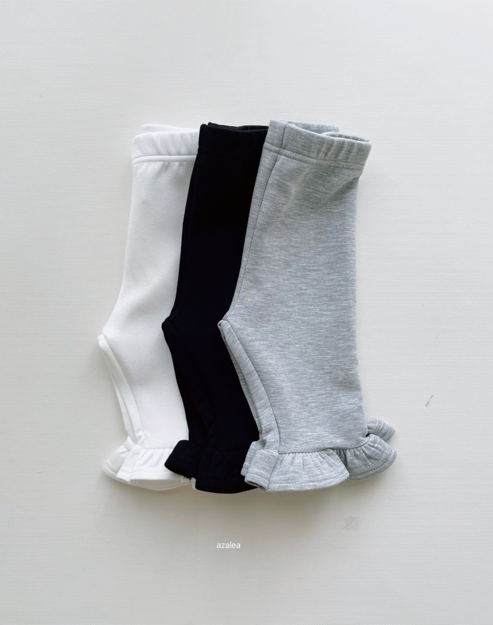 Azalea07｜(85-118cm) 荷葉邊五分褲