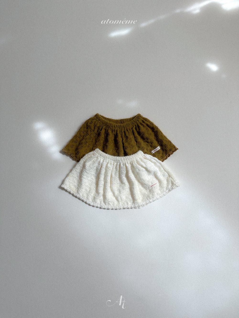 AT14｜(70-110) 奶油毛絨澎澎裙