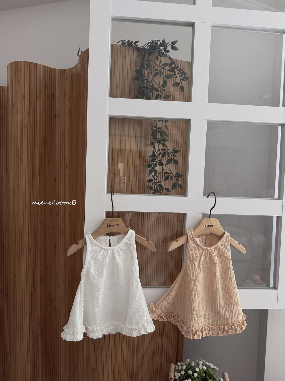 Bloom.b30｜(55cm-118cm) 花邊背心