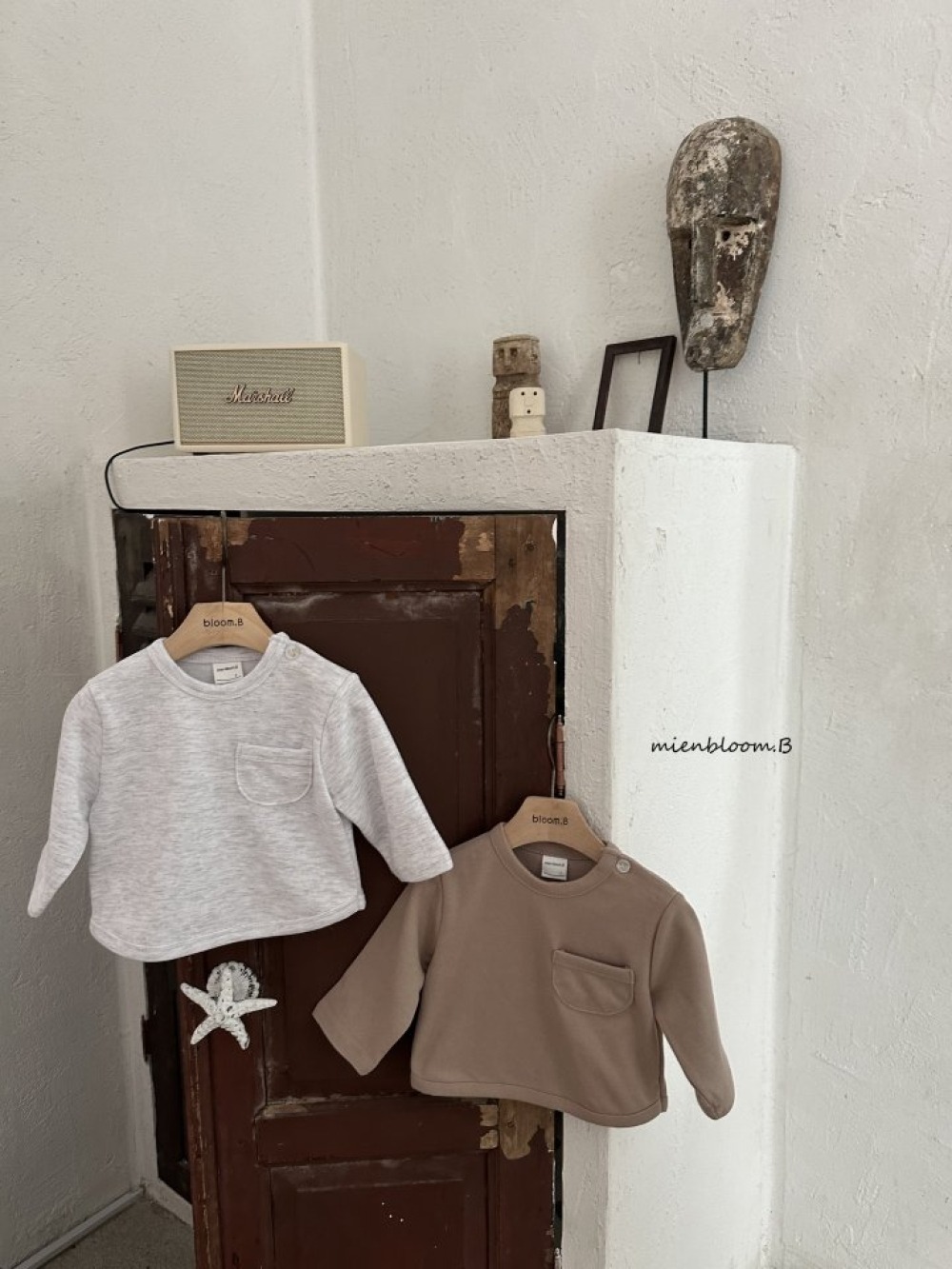 Bloom.b16｜(0m-18m) 棉質側開扣上衣