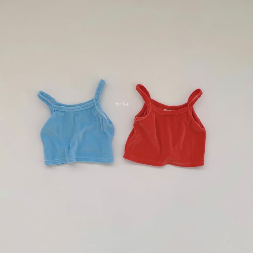 Fondue 11｜(75cm-120cm)  絨毛細肩帶背心