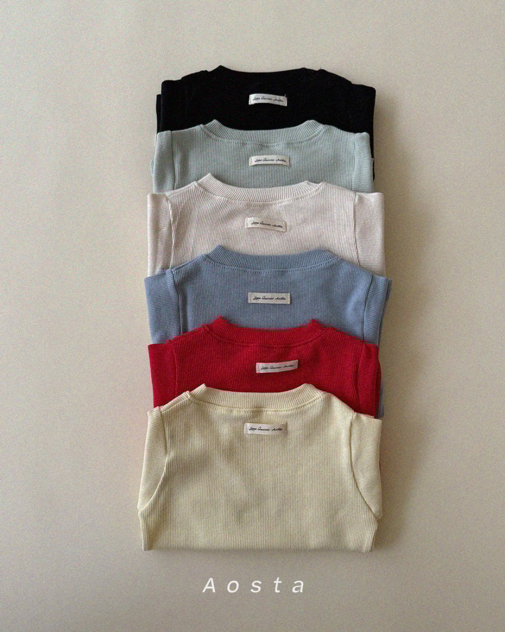 AOSTA27｜(6m-5y) 日常柔軟上衣