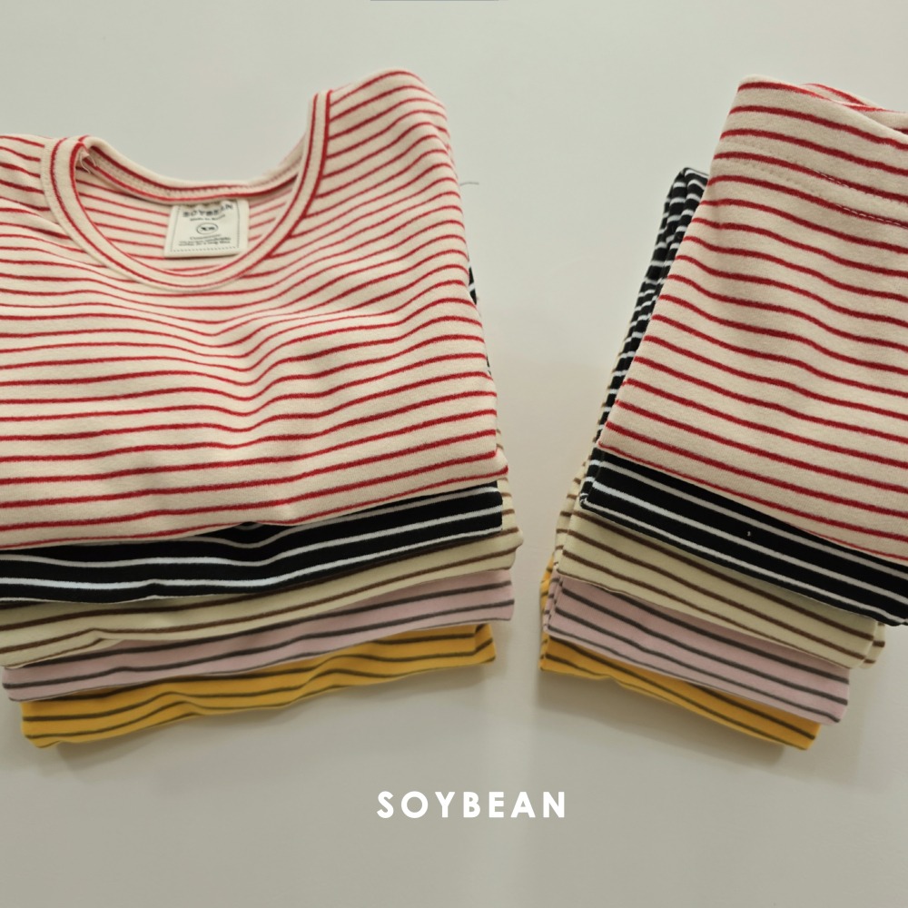Soybean43｜(75cm-118cm) 條紋家居套裝