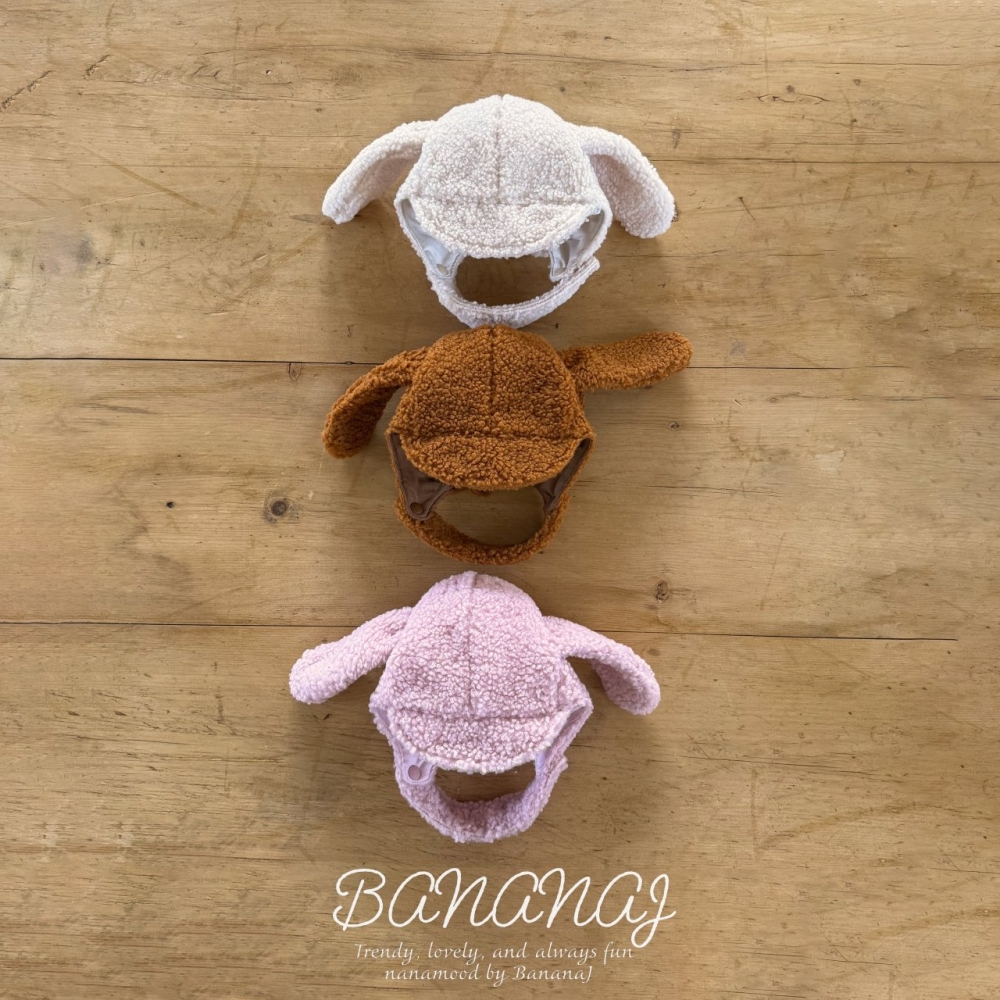 BANANAJ62｜(Free)  綿羊絨毛帽