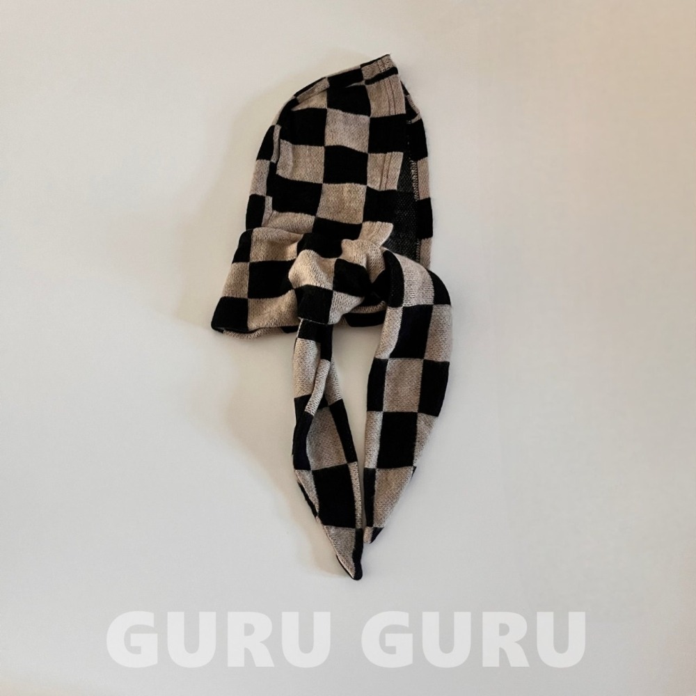 GURU GURU07｜(6m-24m) 4色連帽圍巾
