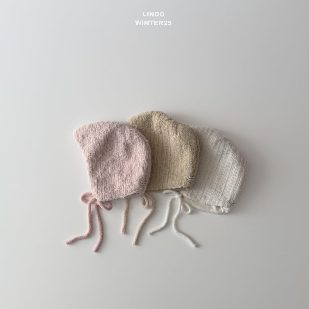 Lindo81｜(80cm-125cm) 絨毛綁白帽