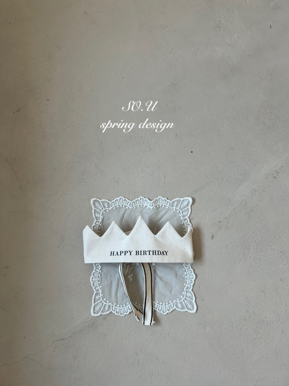 SO.U01｜(free) 皇冠生日帽