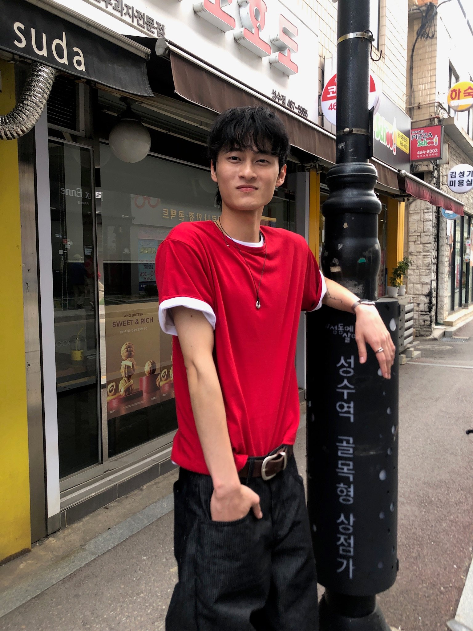 經典款 夏季透氣 短版素面 短袖上衣 - 8C