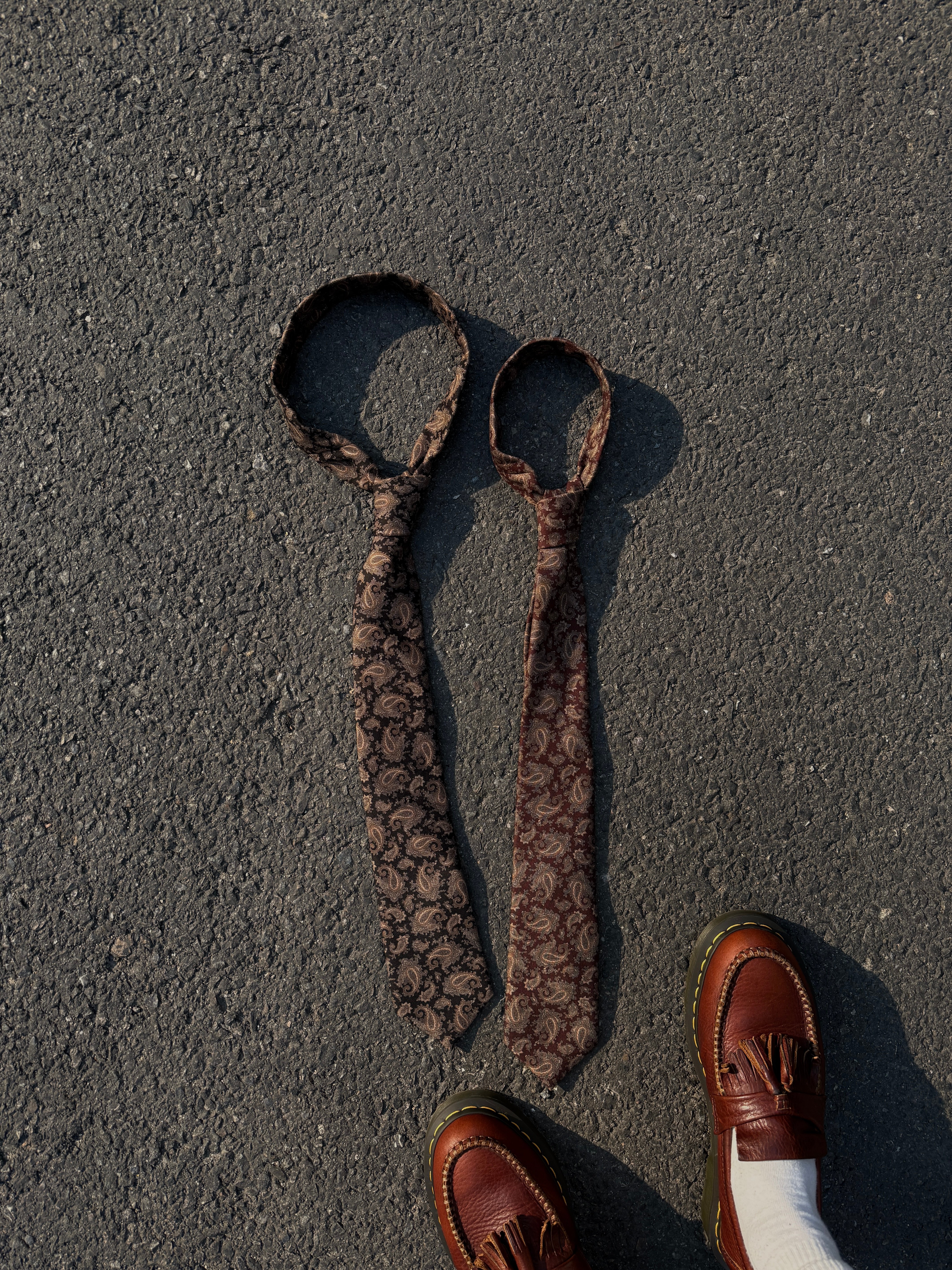 文藝復興 花雕紋 復古領帶 - 2C