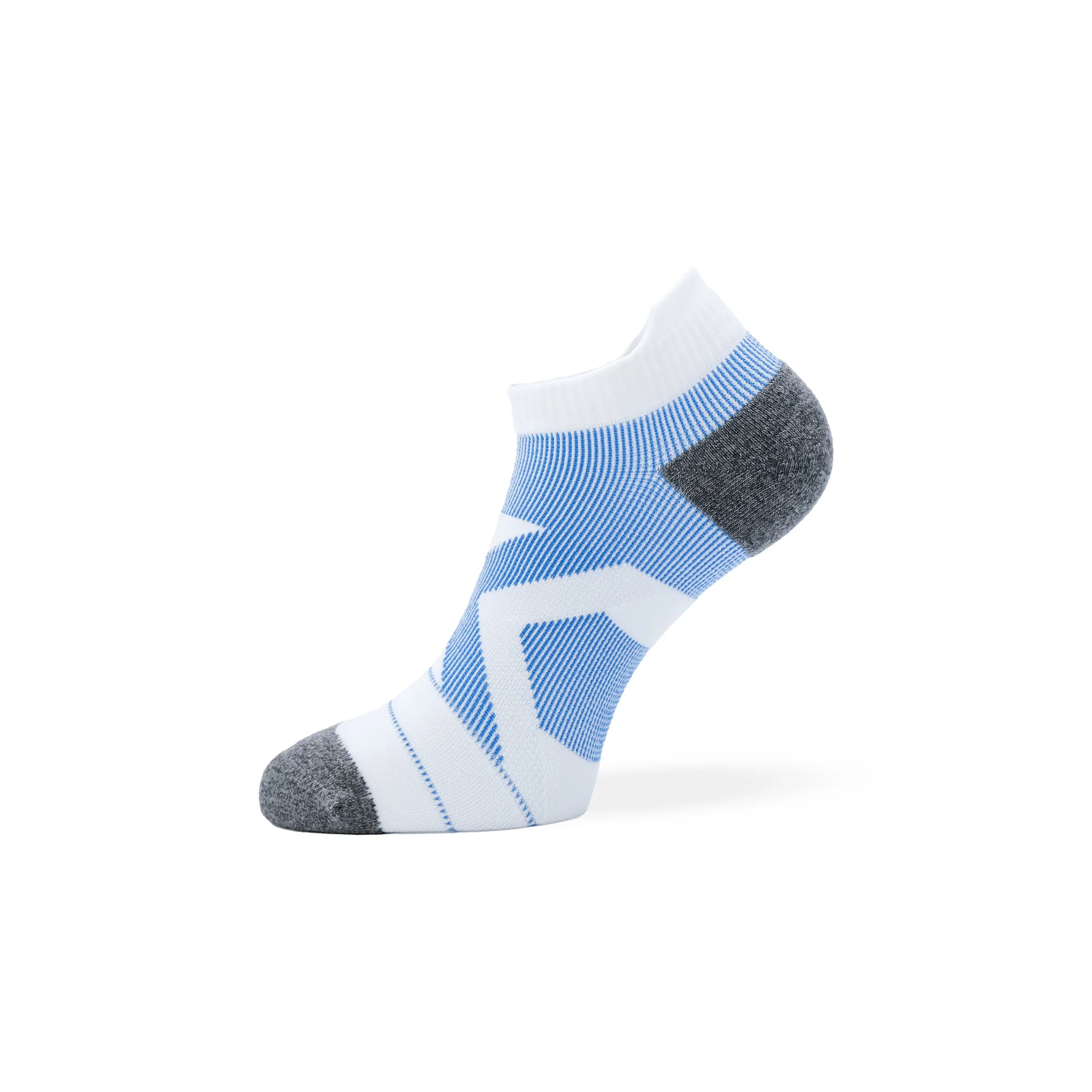 專業級｜淺色系列·八字繃帶運動短襪｜氧化鋅抗菌 (M-L)