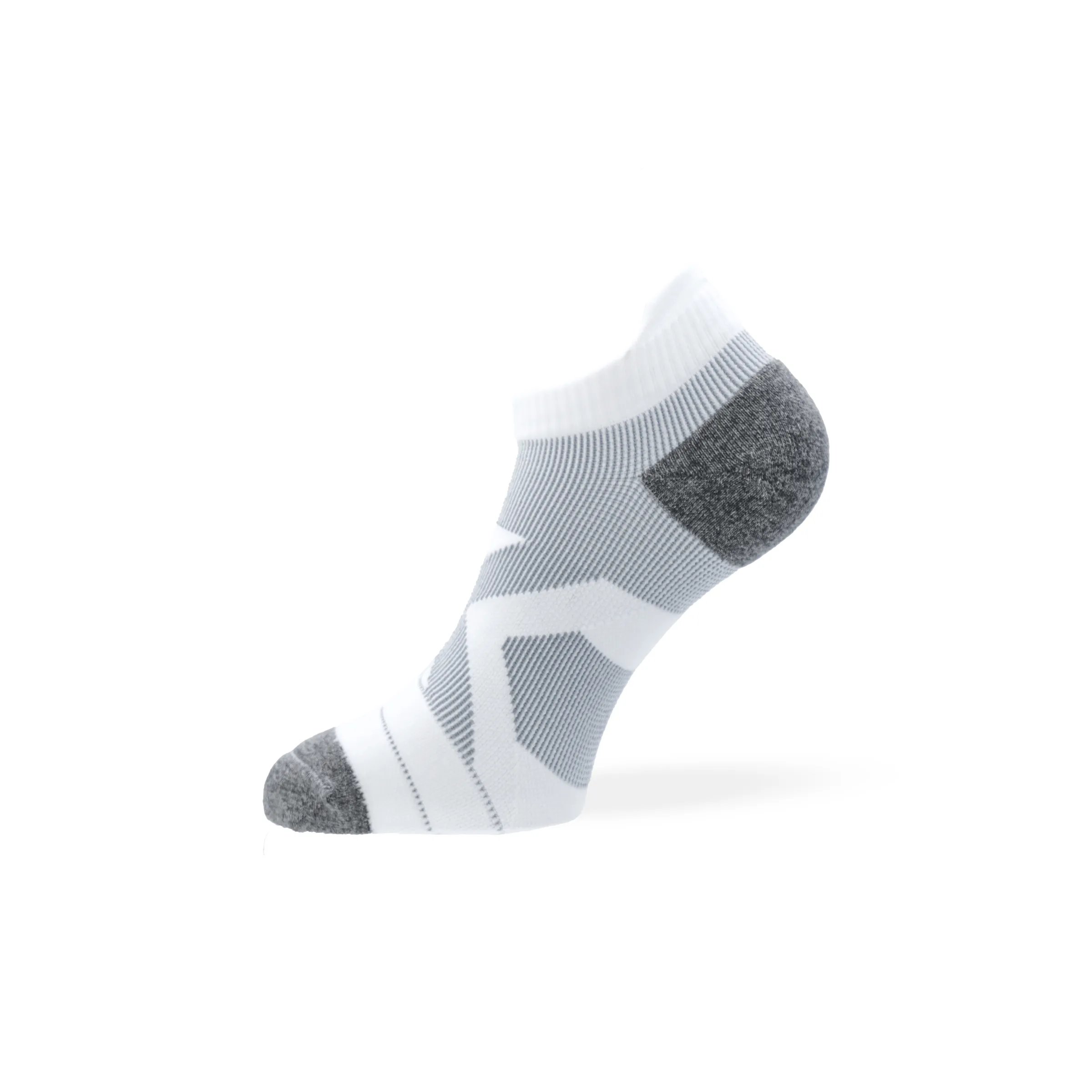 專業級｜淺色系列·八字繃帶運動短襪｜氧化鋅抗菌 (M-L)