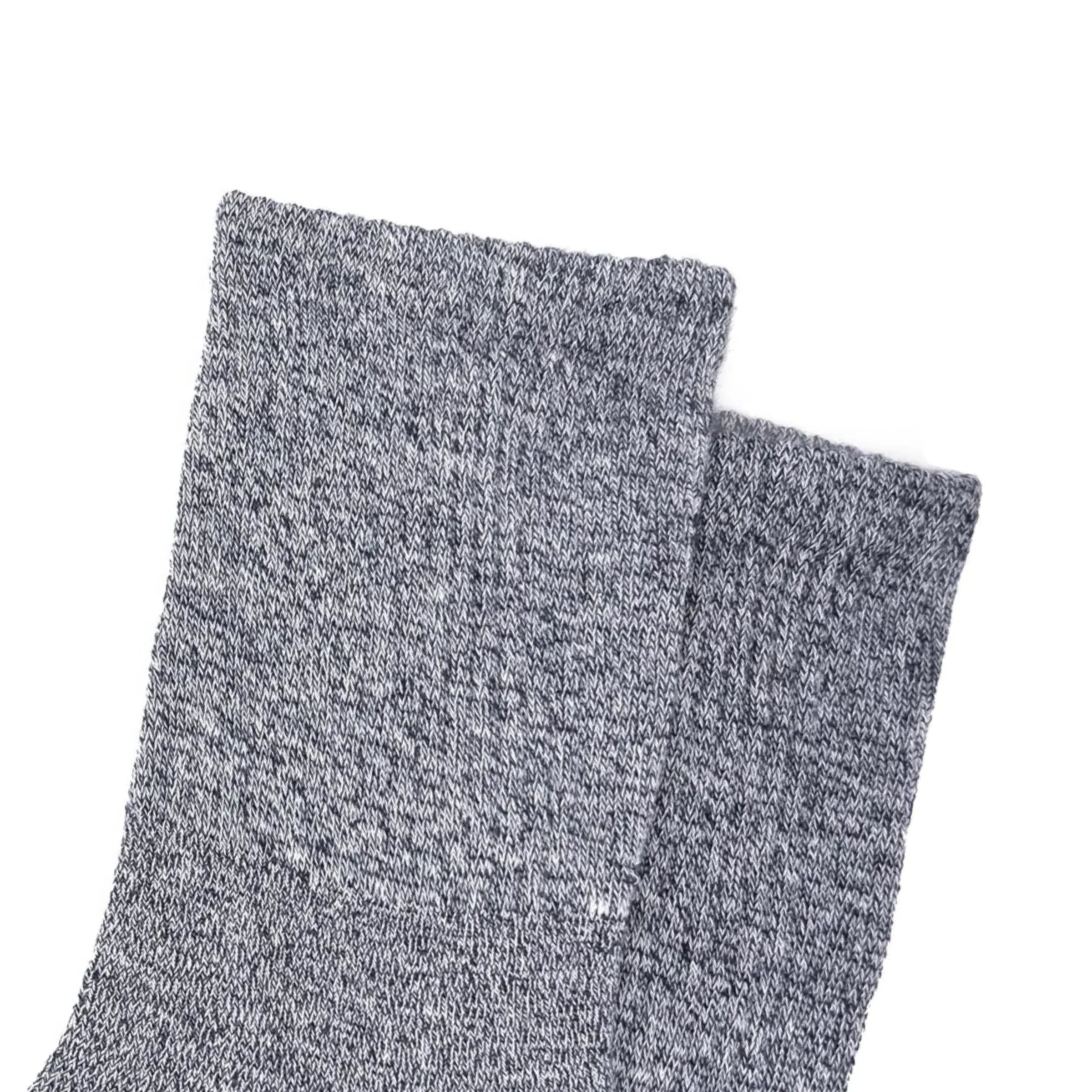 [ Cushion ] 氣墊中筒長襪 (麻花黑)