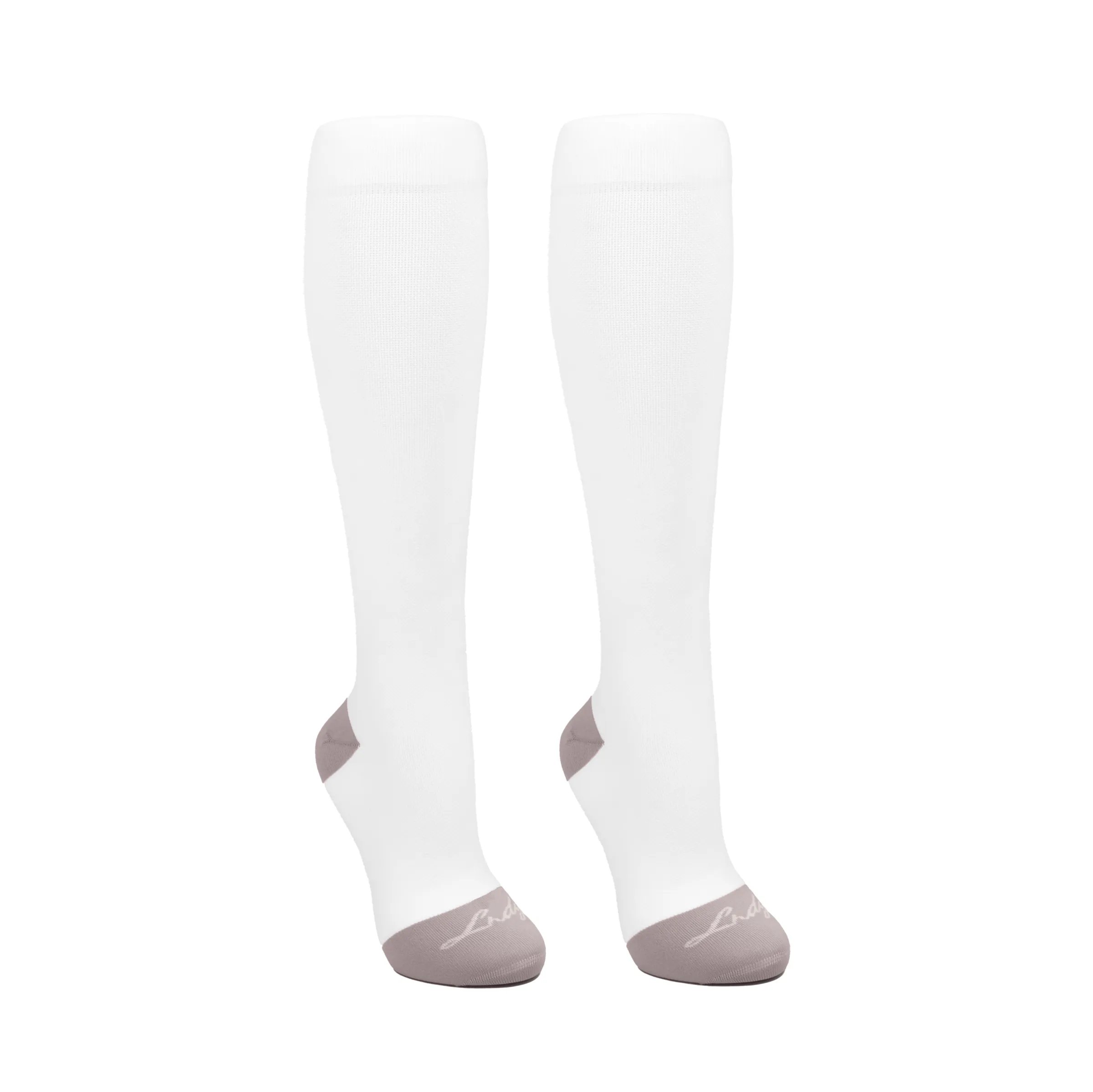 漸進式壓力襪．標準款｜15-20mmHg｜淺色系列 (M-L)