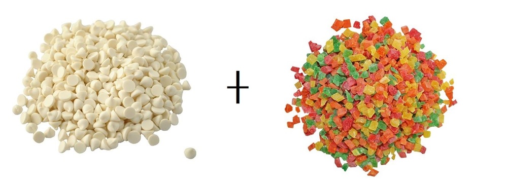 ISLAND BLEND TREAT YOGURT DROPS 熱帶島嶼果乾+酸奶/優格 100G散裝(夏天酸奶如選常溫宅配融化風險自負)