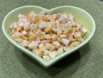 蘋果紅蘿蔔南瓜綜合凍乾 20G