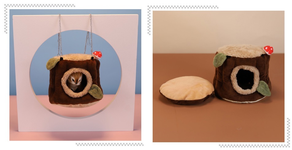 樹洞睡窩 有墊子