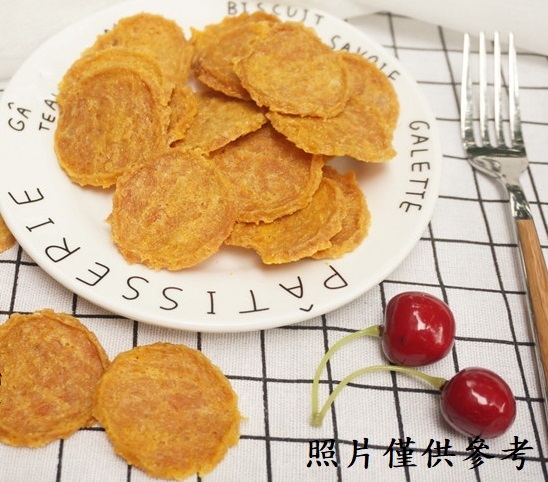 蛋黃雞肉圓薄片/菠菜雞肉圓薄片 20G