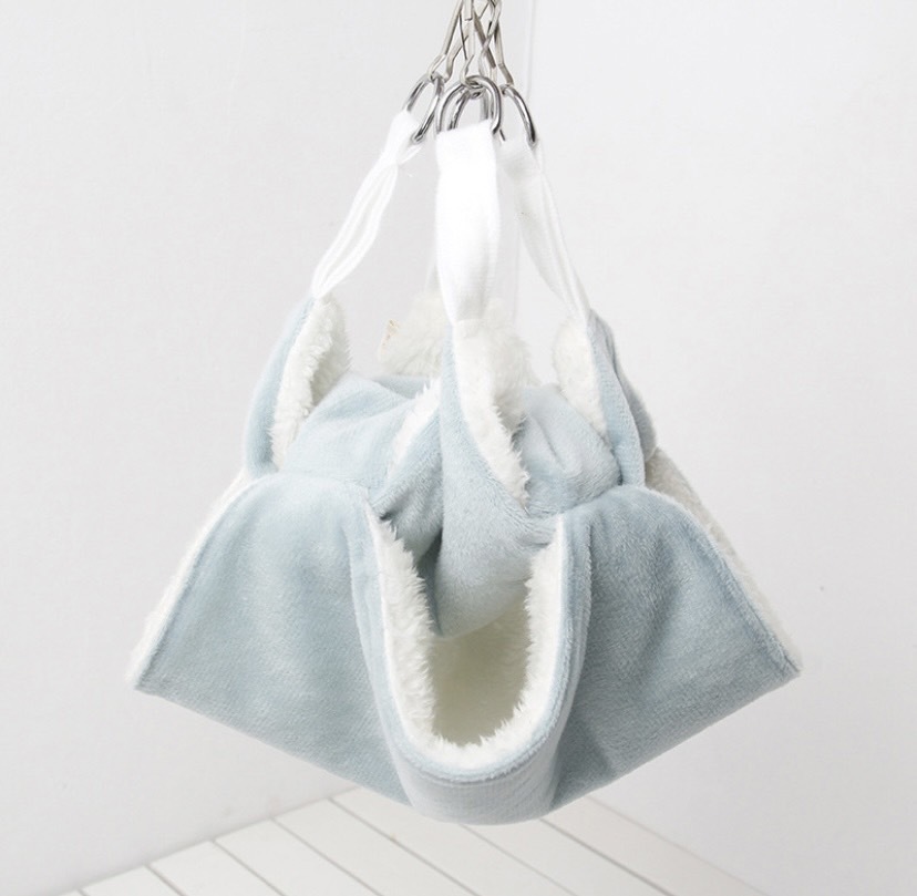 四角二層短毛绒睡窩