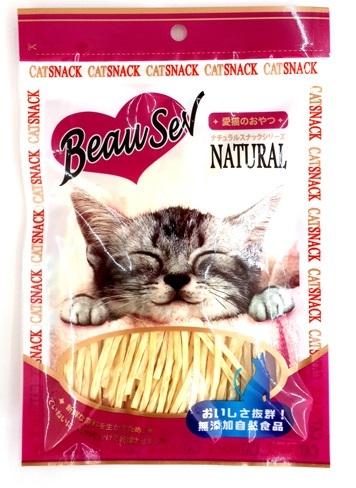 日本呵護愛貓系列低脂肪零食 白身魚條 30G散裝