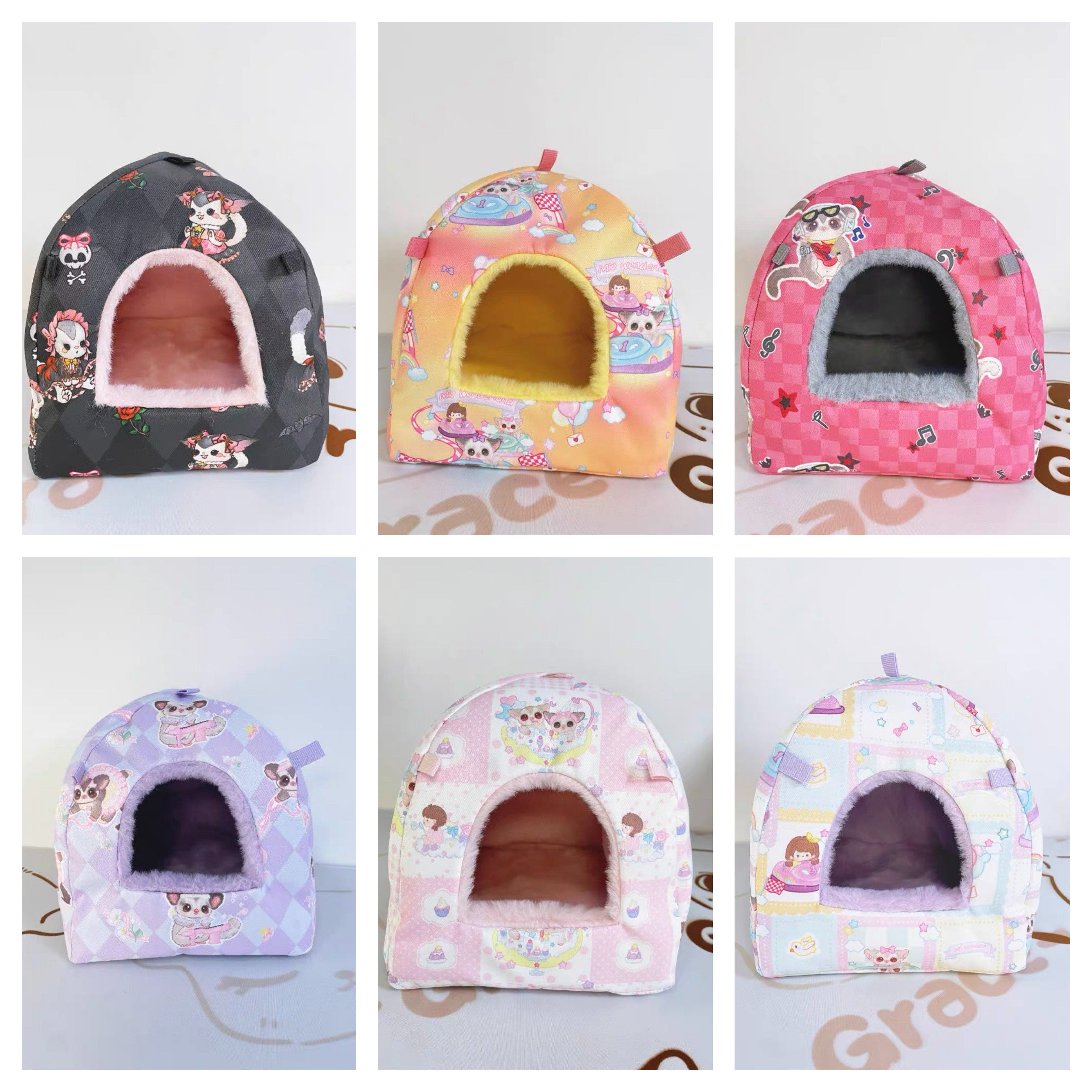 蜜袋鼯花色三角窩