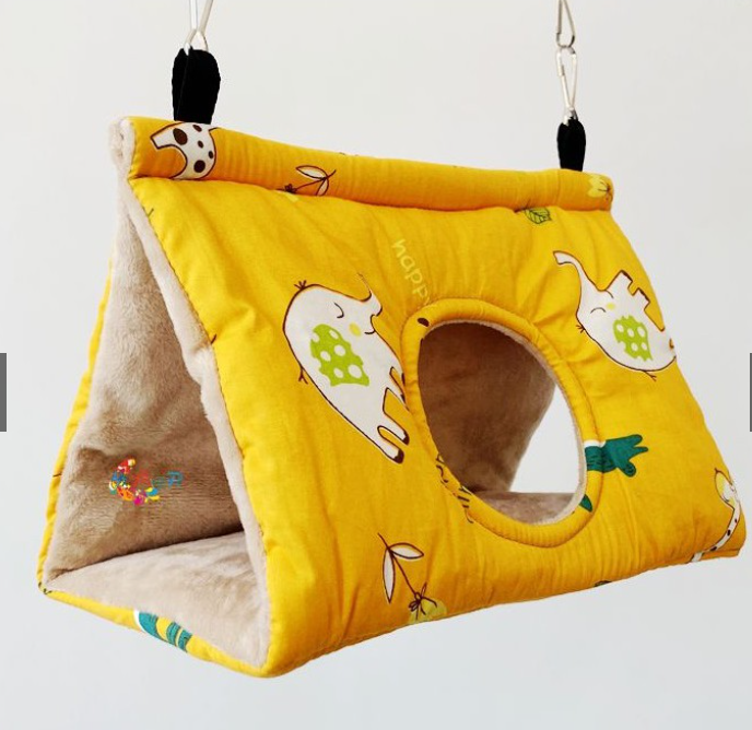 純棉 加厚 圓洞左右開 三角睡窩