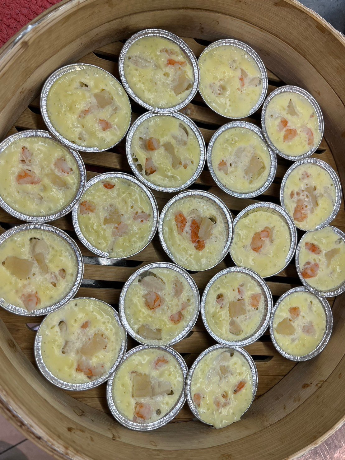 四大天王蒸蛋塔(蝦子/干貝絲/鯛魚/雞胸肉)【限冷凍宅配/超商冷凍配送】