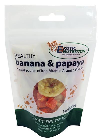 BANANA & PAPAYA TREAT 香蕉及木瓜果乾 100G(散裝)