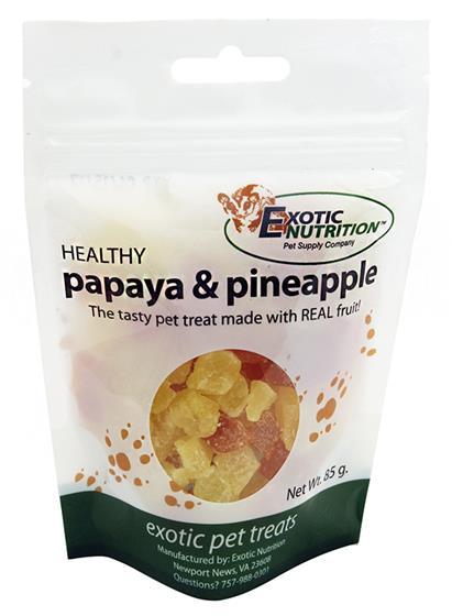 PAPAYA & PINEAPPLE TREAT 鳳梨及木瓜乾 100G散裝