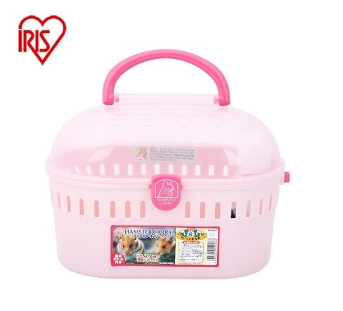 日本IRIS愛麗思倉鼠手提籠/便攜倉鼠/外帶箱/HQ-250 配飲水器