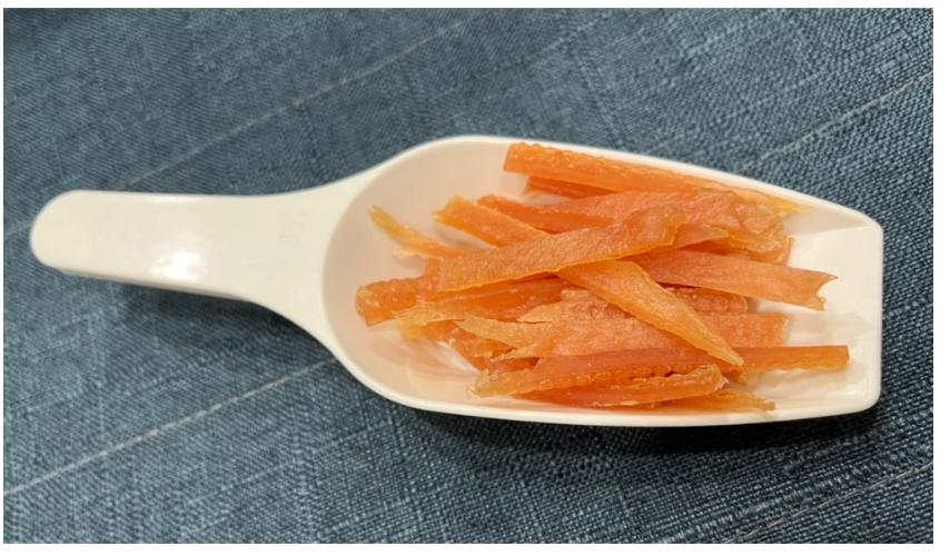 自製低溫烘乾雞肉絲 /丁30G