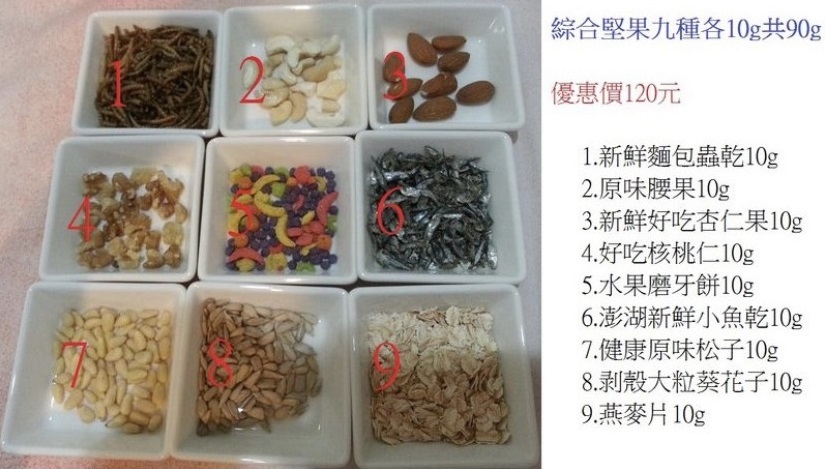 綜合堅果包(另售無麵包蟲版本)