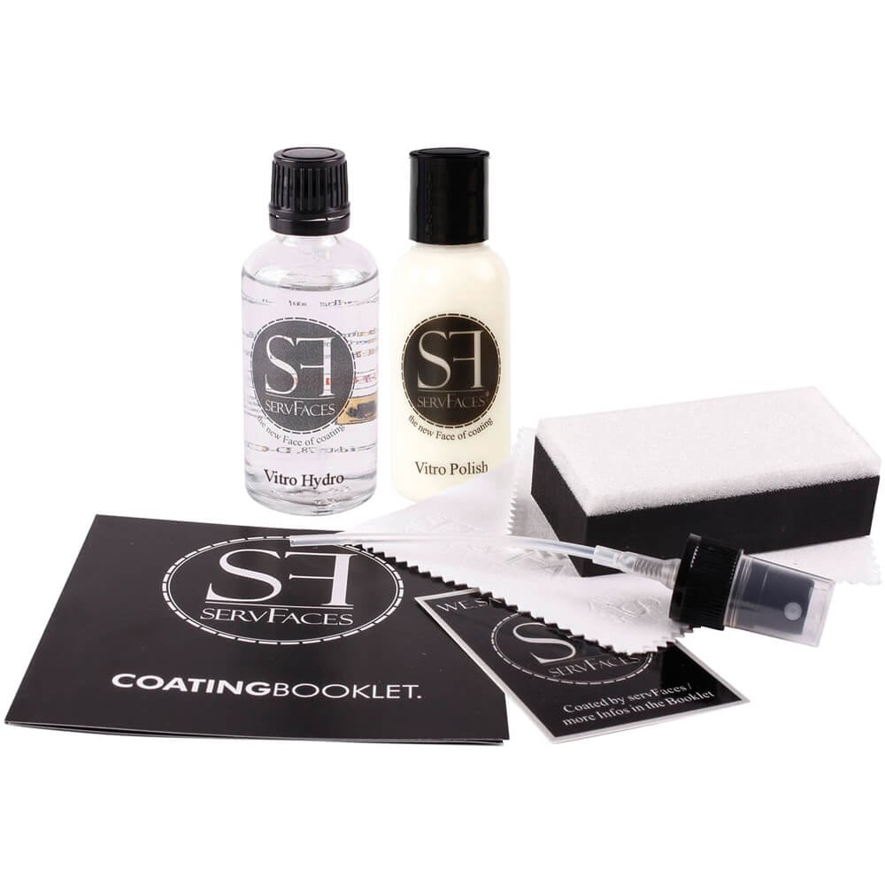 servFaces 德國SF 玻璃鍍膜 含除油膜 套組 Vitro kit 50ml+50ml