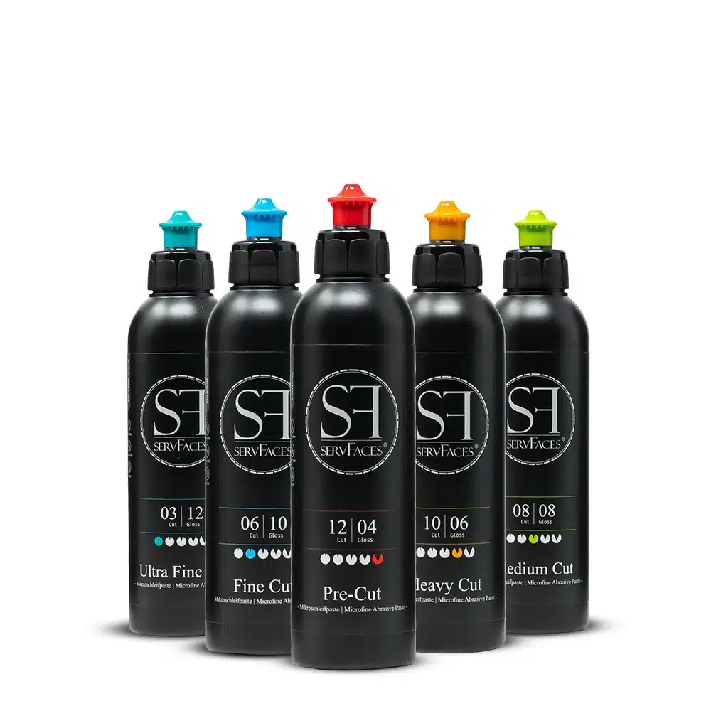 servFaces Paint Polish 多款拋光研磨劑 多功能全效 切削 修復 一步拋 軟硬漆 1000 ml 1L 一公升  德國製品