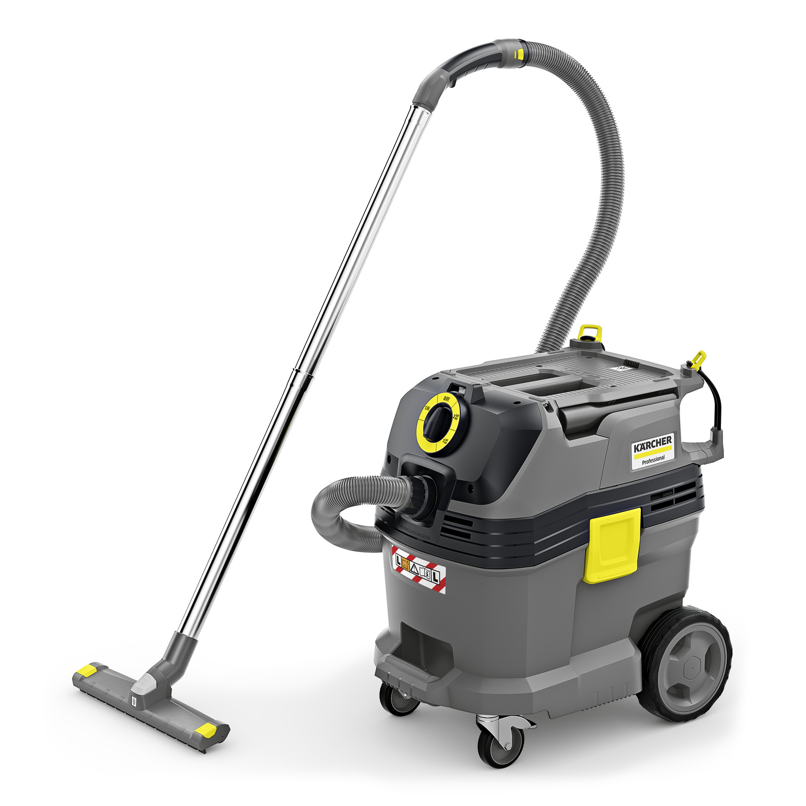 KARCHER 德國凱馳 NT 30/1 Tact L 商用乾濕兩用吸塵器（具自動震塵功能）*德國凱馳台灣公司貨*  專業乾濕兩用吸塵器 | Tact 自動清潔 | L 級粉塵認證 (1.148-206.0)
