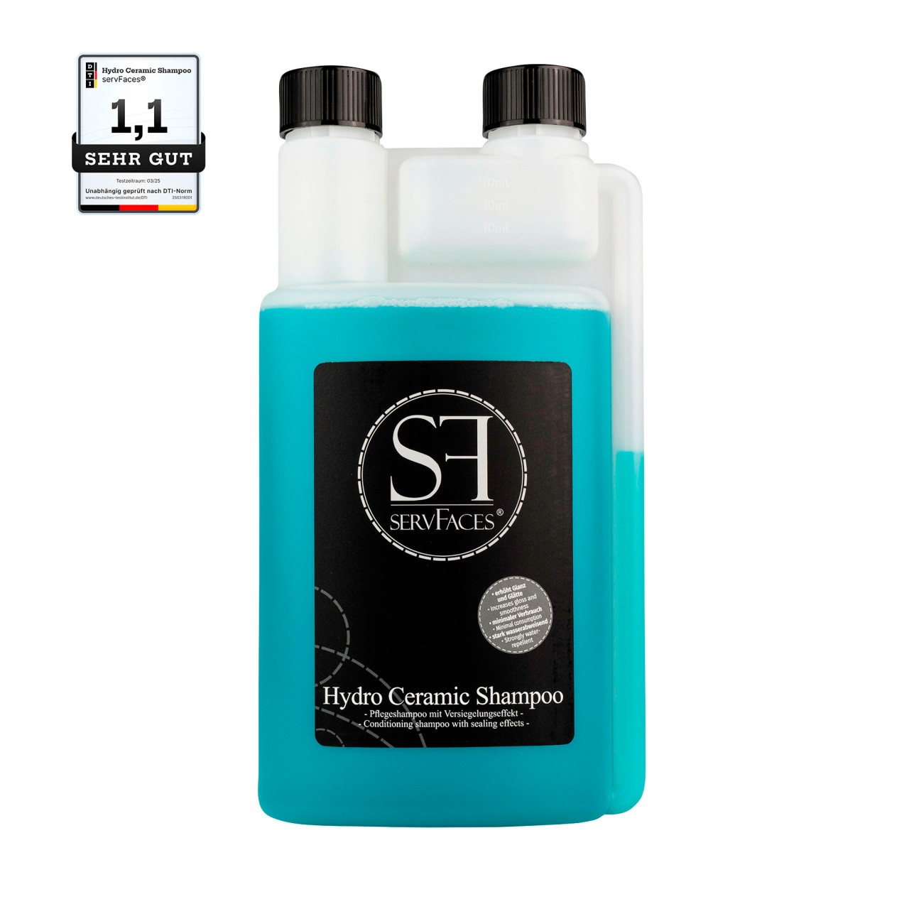 servFaces 德國SF 鍍膜護理洗車精 Hydro Ceramic Shampoo 1000ml