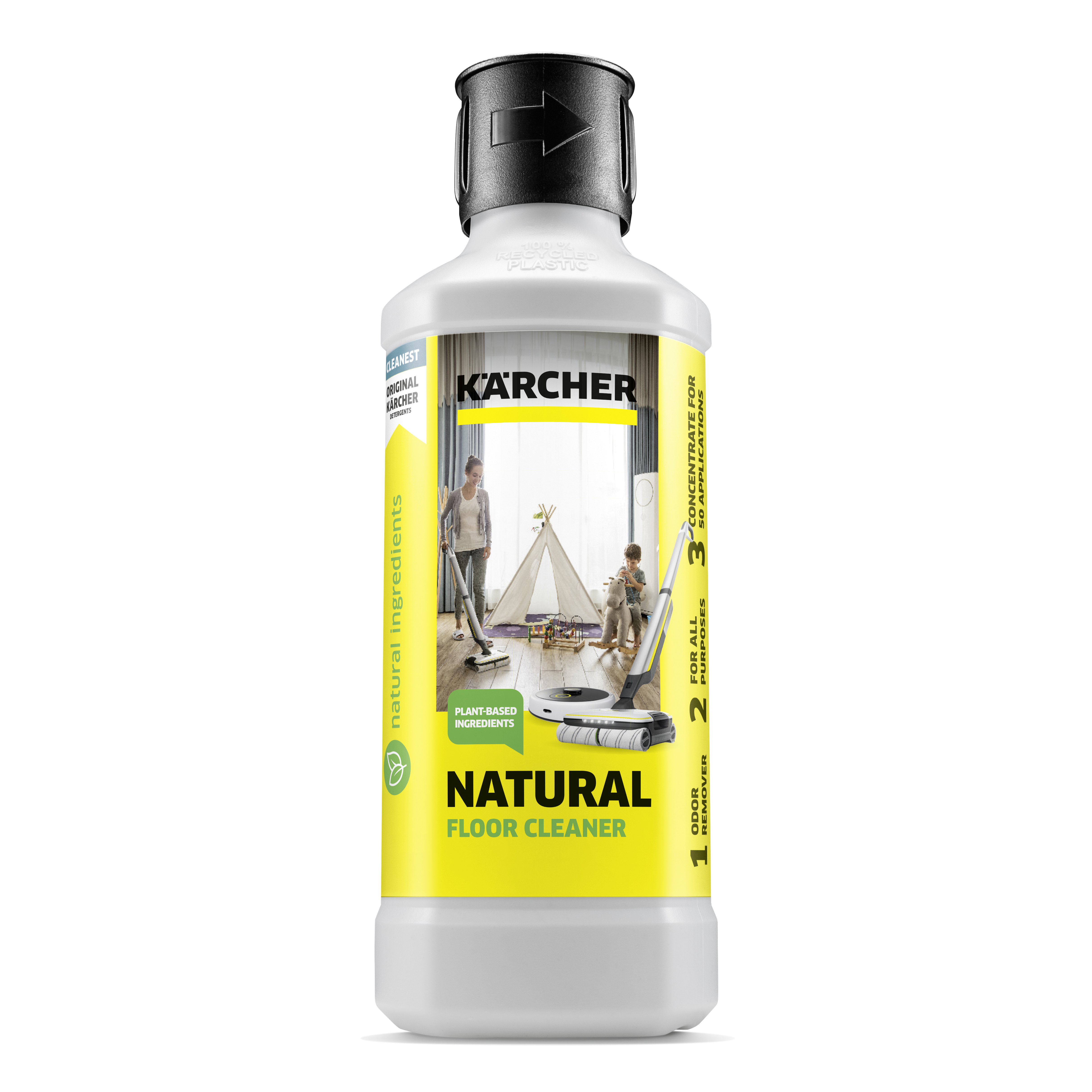 KARCHER 德國凱馳 天然地板清潔劑 RM 538N (500ml)｜純素配方 6.296-286.0