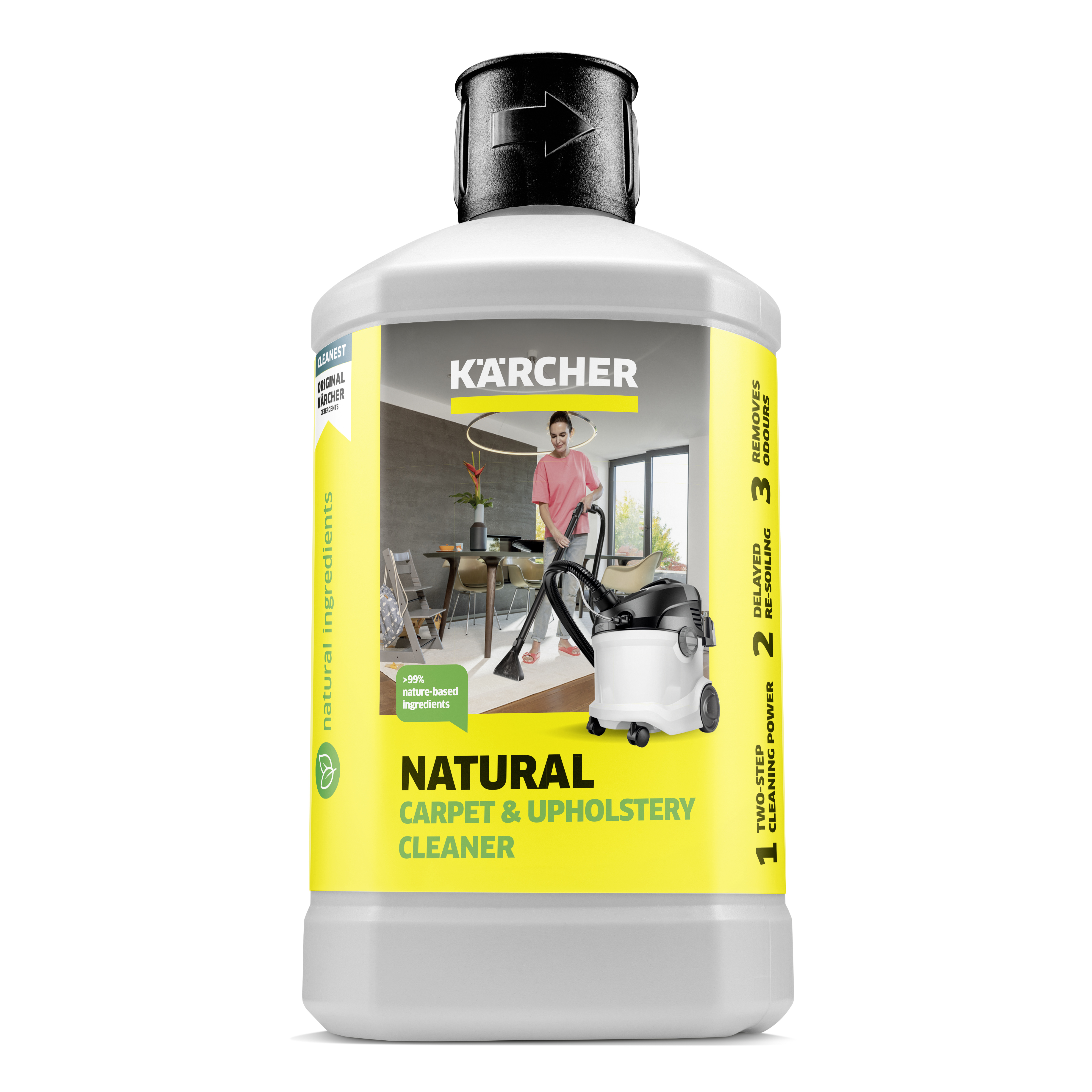 KARCHER 德國凱馳 天然地毯與沙發織物絨布清潔劑 RM 519N (1L)｜噴抽式清洗機專用 6.296-237.0