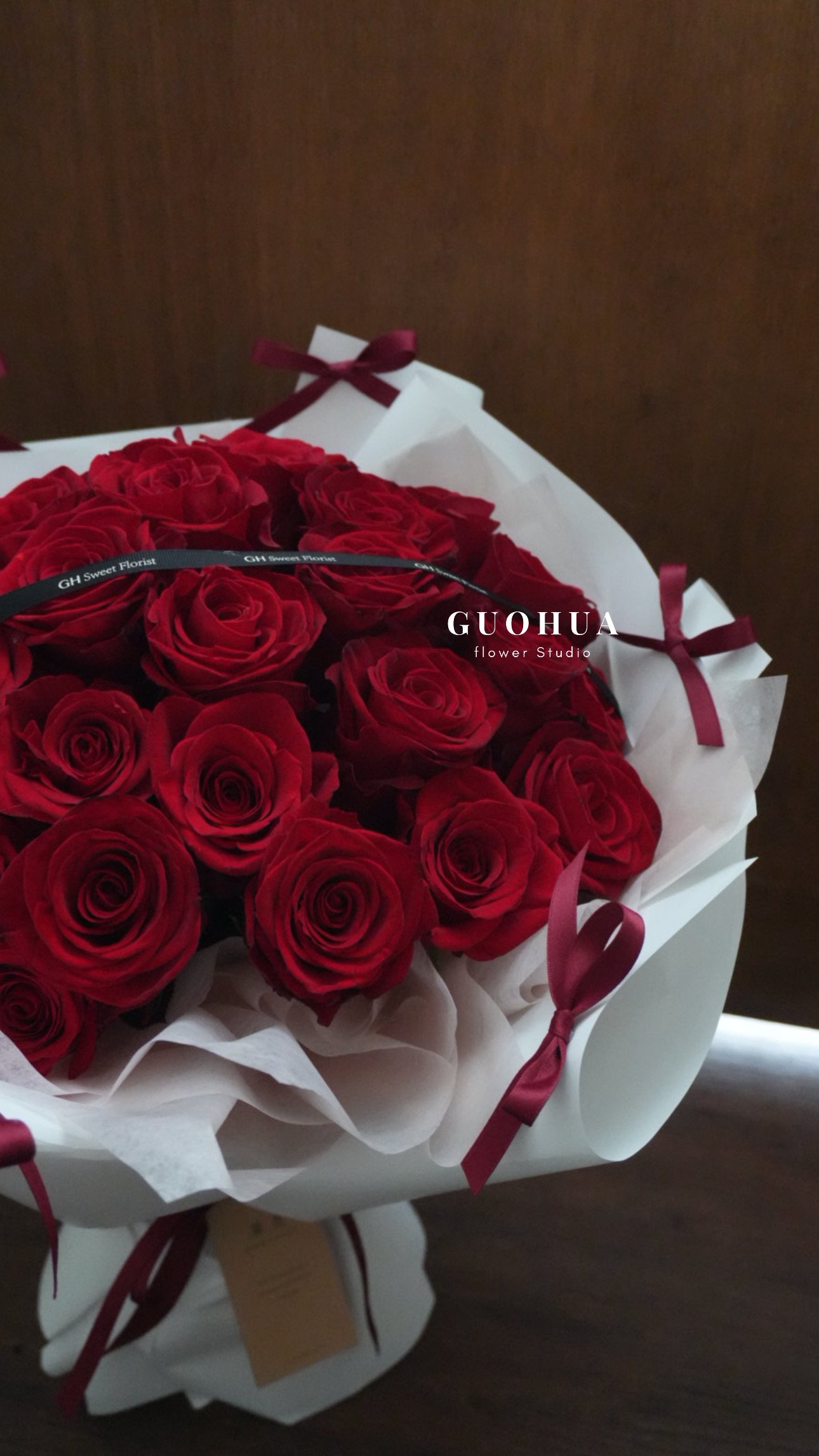 經典紅玫瑰花束｜25枝